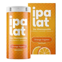 Ipalat The Vitamin Pastille Orange-Inkivääri, 40 kpl