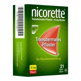 nicorette TX laastari 15 mg, 21 kpl