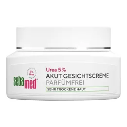 Sebamed Acute Face Cream Urea 5% hajusteeton, 50 ml