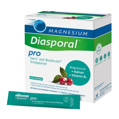 Magnesium Diasporal sydän- ja verenpainejauhe, 30 kpl Magnesium Diasporal sydän- ja verenpainejauhe, 30 kpl