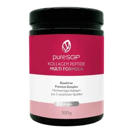 Puresgp Collagen Peptides Multi Formula -jauhe, 300 g