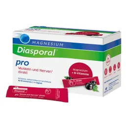 Magnesium Diasporal pro + B-Vit.Musk.+ Nerves Direct, 60 kpl