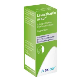 Levocabastin axicur 0,5 mg/ml silmätippasuspensio, 4 ml