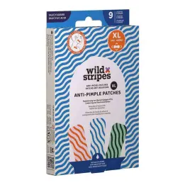 Wild Stripes Anti-Pimple Patches XL Kirkas, 9 kpl
