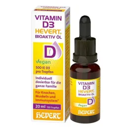 D3-vitamiini Hevert Bioactive Oil, 20 ml