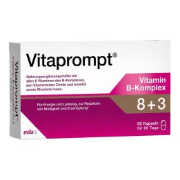 Vitaprompt B-vitamiinikompleksi 8 + 3 kapselia, 60 kpl