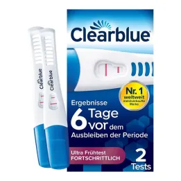 Clearblue raskaustesti.6 päivää sitten 2 hormonia, 2 kpl