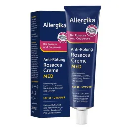Allerginen anti-Redness Rosacea Cream Med, 30 ml