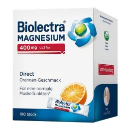 Biolectra Magnesium 400 mg ultra Direct Orange, 100 kpl