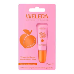 Weleda Pink Peach sävytetty huulivoi, 7 ml