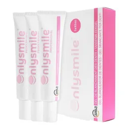 Onlysmile hampaiden valkaisugeeli, 3X40 ml