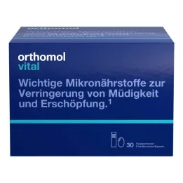 Orthomol Vital juomapullot/kapselit yhdistelmäpakkaus, 30 kpl