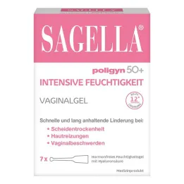 Sagella poligyn 50 + intensiivinen kosteusgeeli, 7 kpl