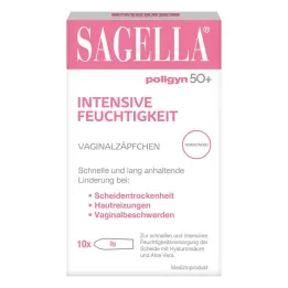 Sagella poligyn 50 + intensiivinen kosteusmuna, 10 kpl