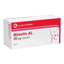 Bilastiini AL 20 mg tabletit, 100 kpl