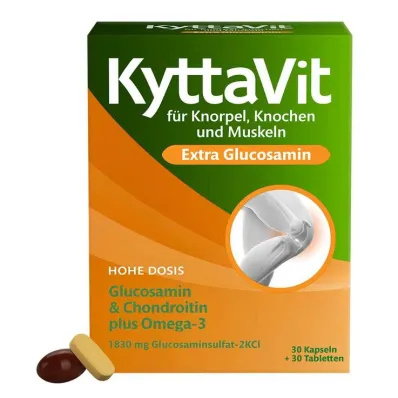 Kyttavit Extra glukosamiiniyhdistelmäpakkaus, 2x30 kpl
