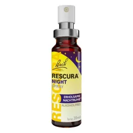 Bach Flower Rescura Night Spray alkoholiton, 20 ml
