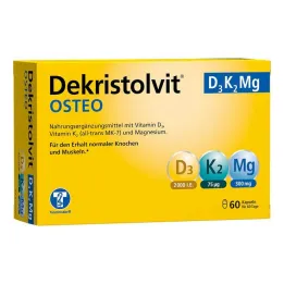 Dekristolvit Osteo D3K2 Mg kapselit, 60 kpl
