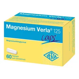 Magnesium Verla 125 Caps, 60 kpl