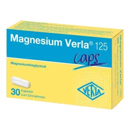 Magnesium Verla 125 Caps, 30 kpl