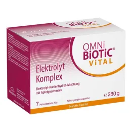 Omni Biotic Vital Electrolyte Complete omenajauhepussi, 7x40 g