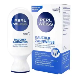 Pearl white smoker hampaiden valkaiseva hammastahna, 50 ml